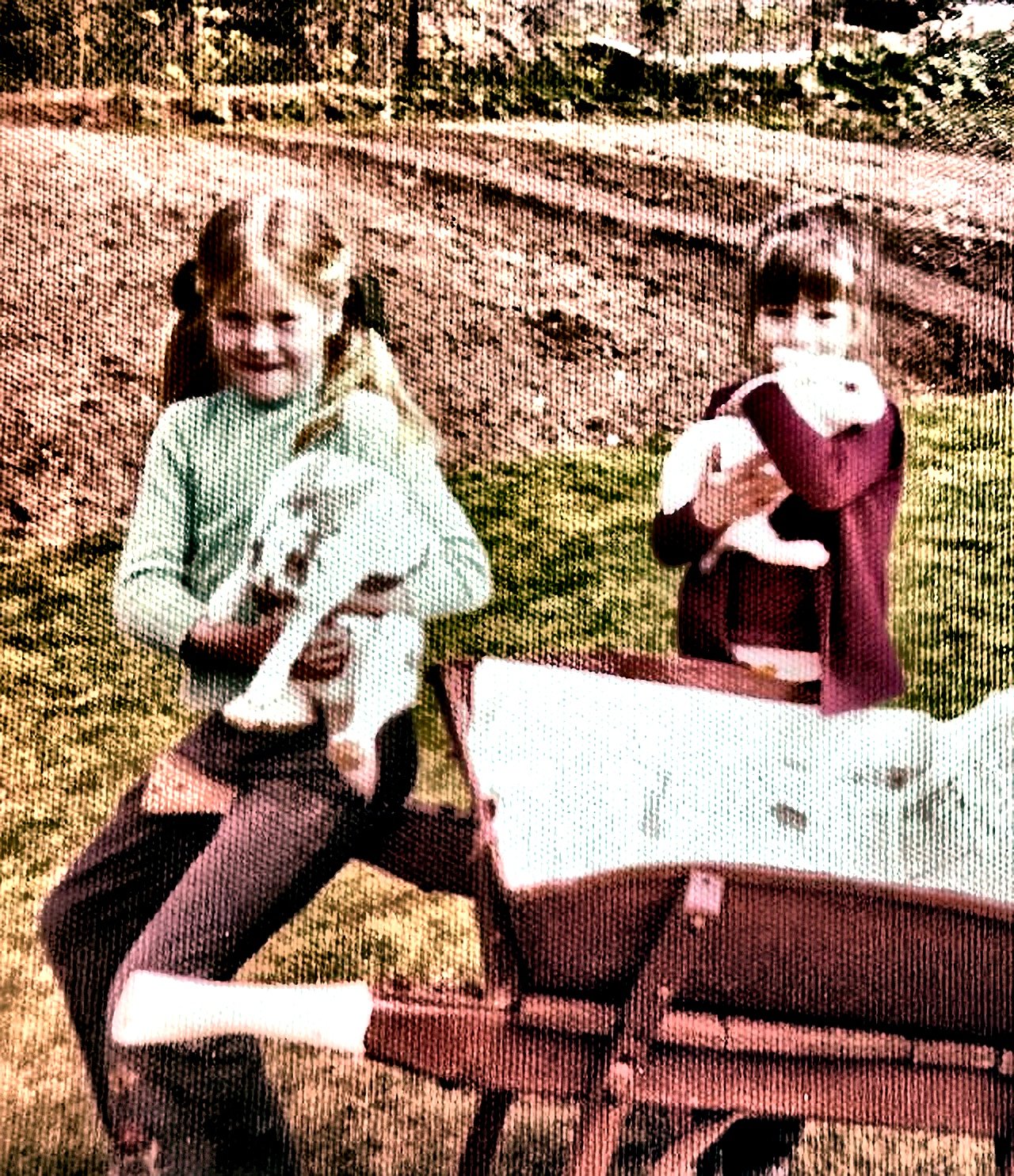 Lifelong animal lovers — caring for rabbits since childhood